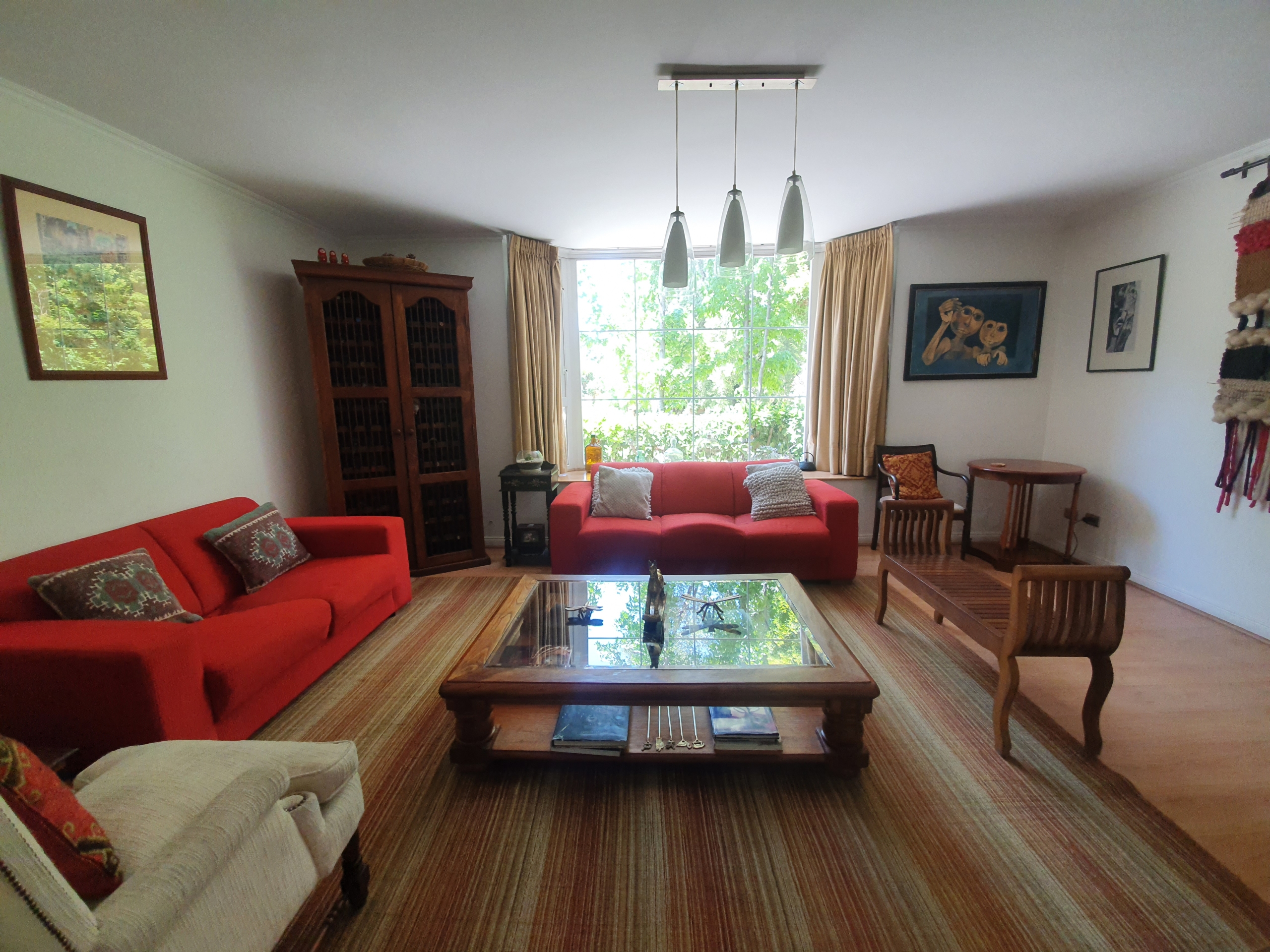 Living casa Lo Barnechea