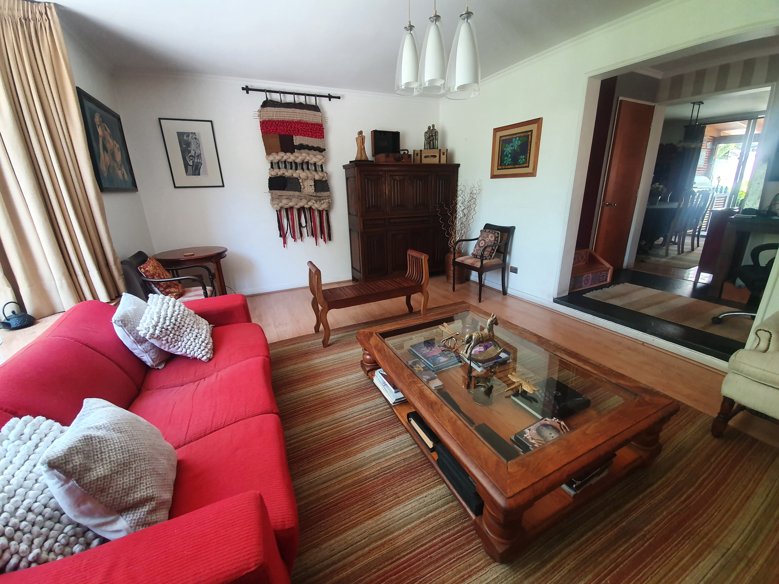 Living casa de Lo Barnechea
