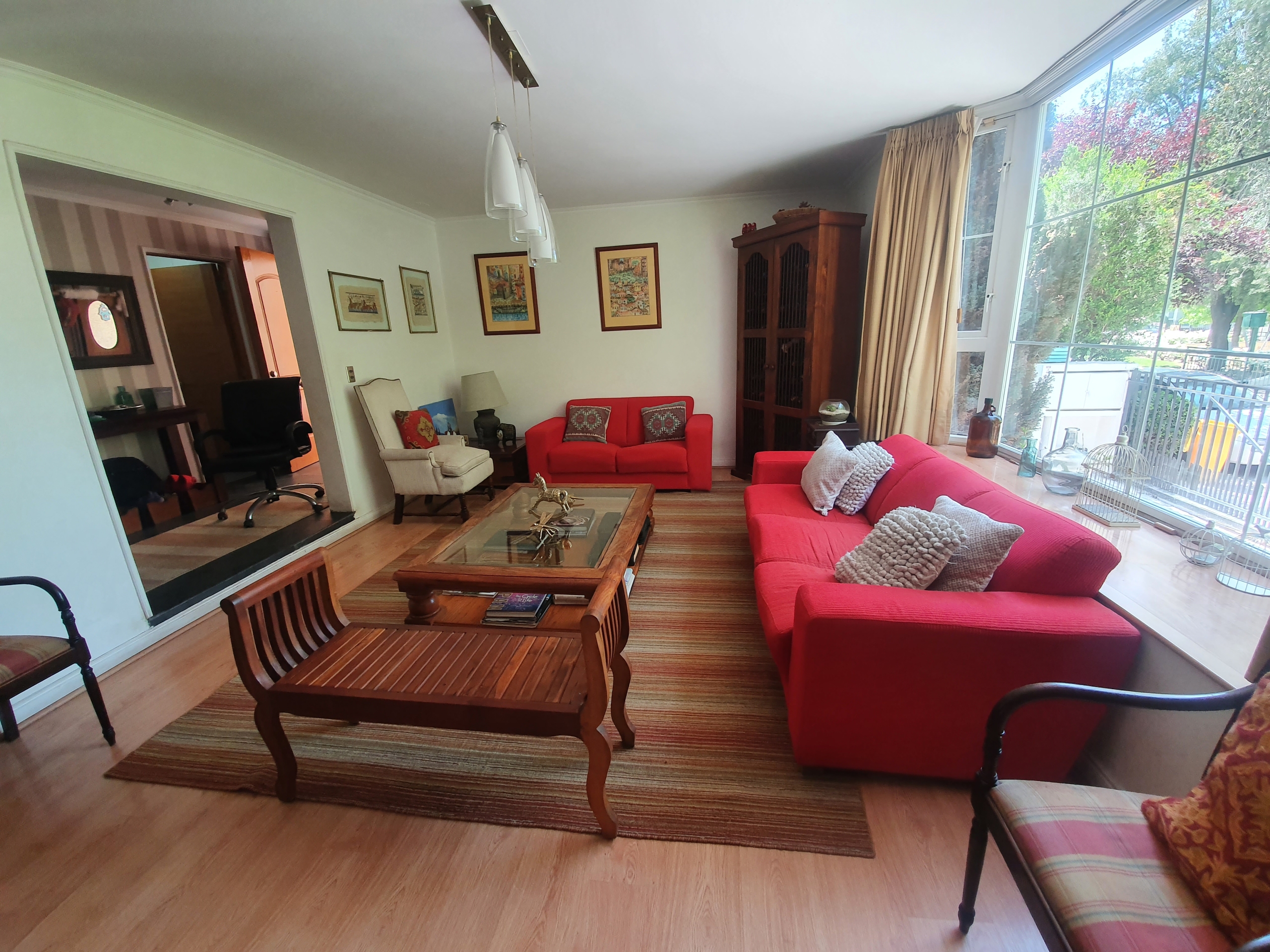Living casa Lo Barnechea 3
