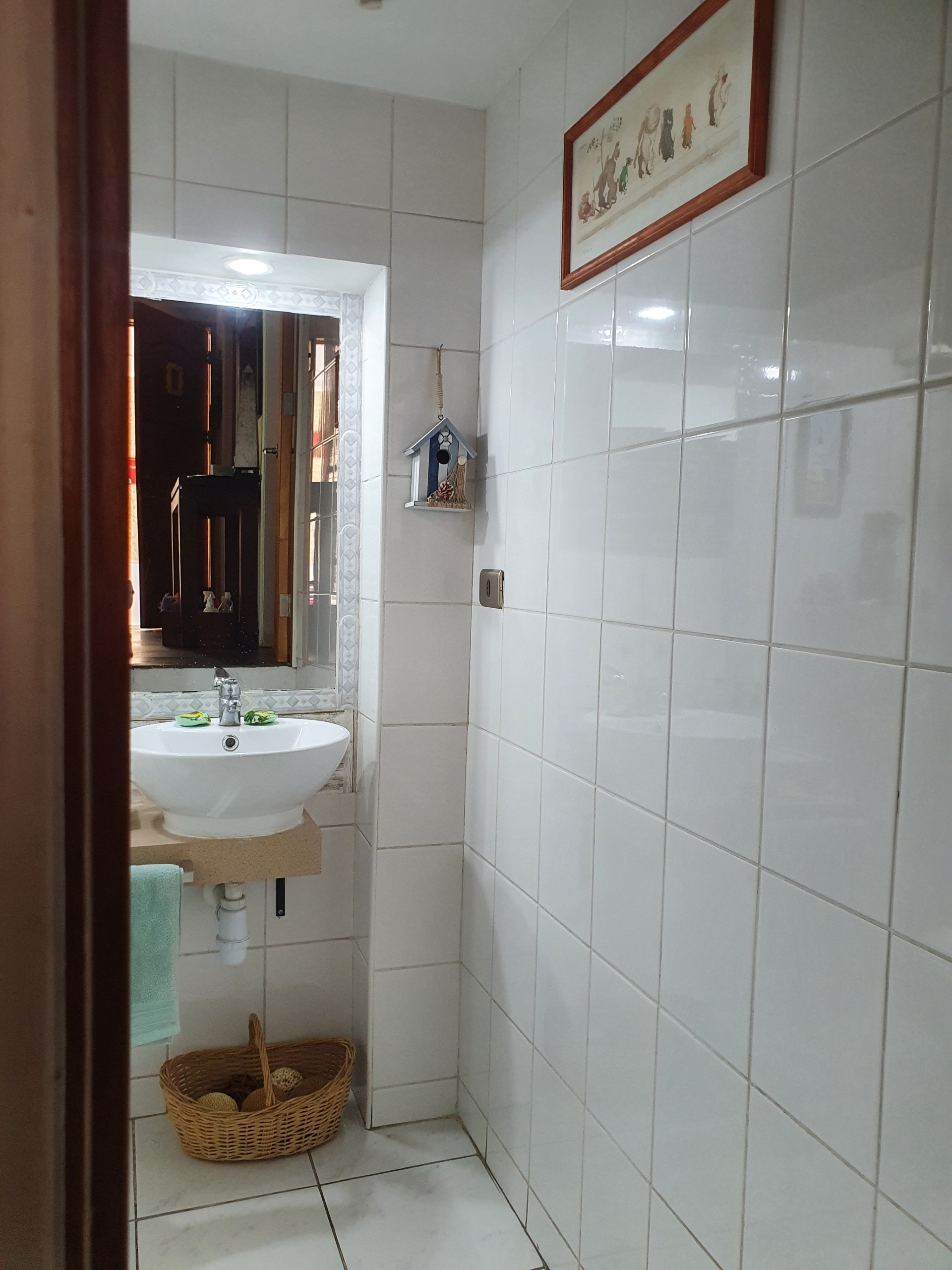 Baño visita